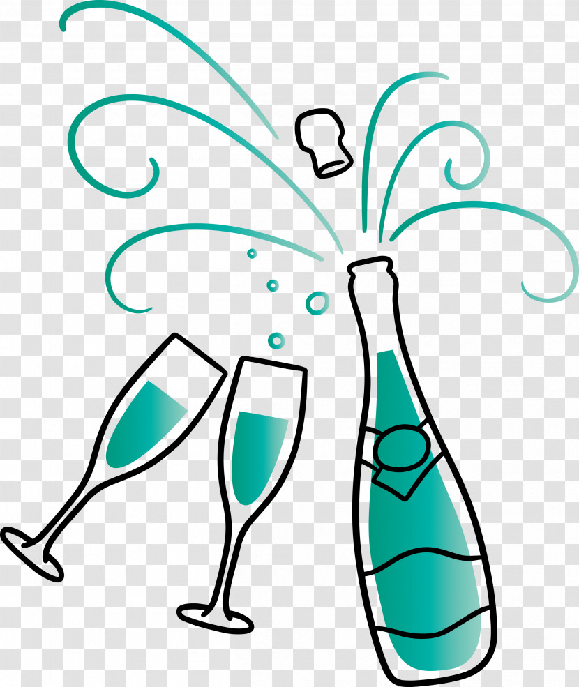 Champagne Party Transparent PNG