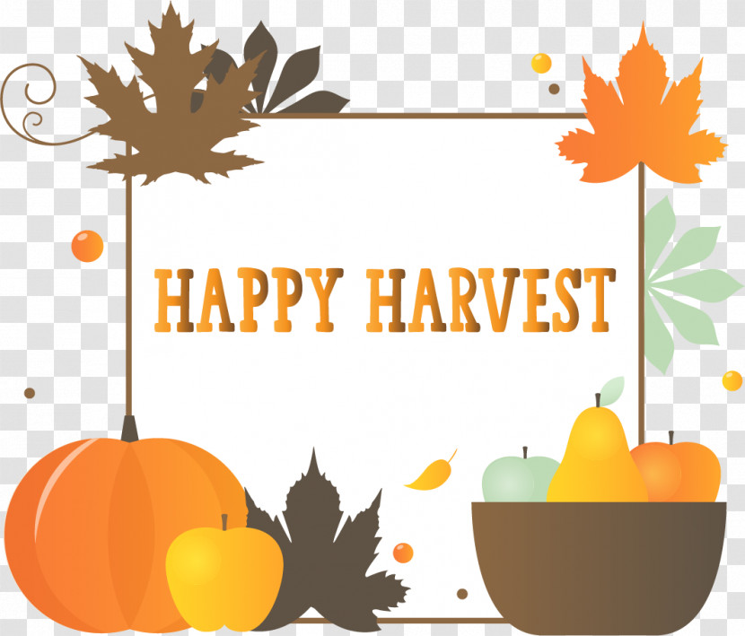 Happy Harvest Transparent PNG