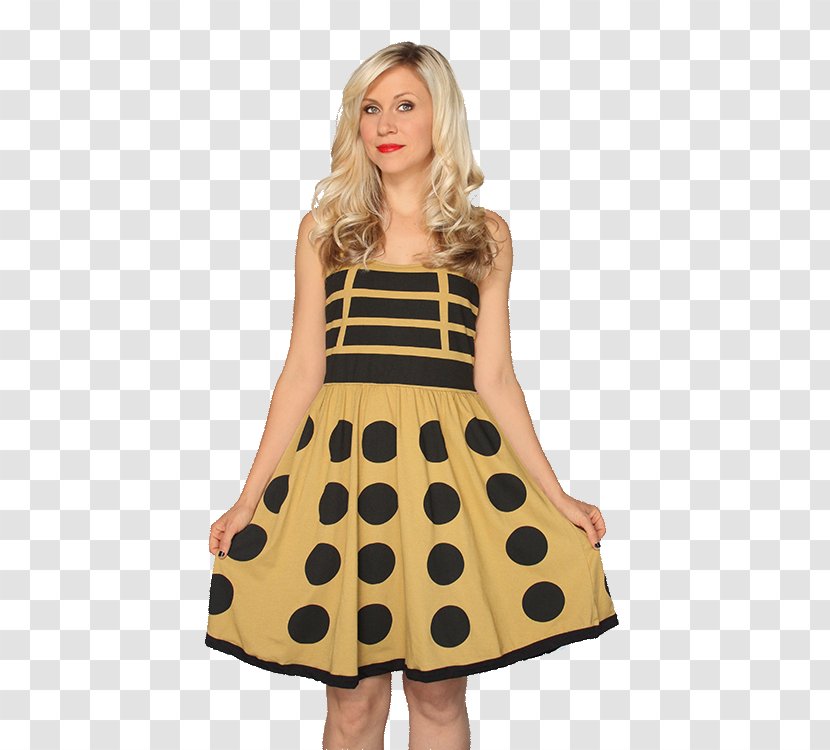 Dalek Doctor Costume Dress Polka Dot - Idic Transparent PNG