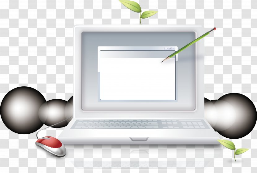 Computer Mouse Display Device - Monitors - Textured White Vector Transparent PNG