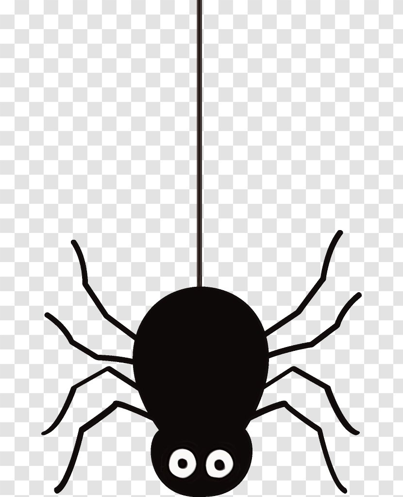 Spider Pest Arachnid - Wet Ink Transparent PNG