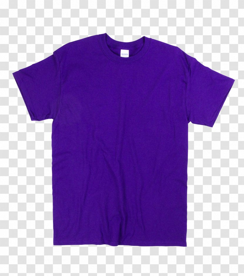 T-shirt Gildan Activewear Purple Sleeve - Fuchsia Transparent PNG