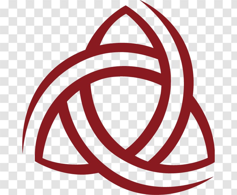 Triquetra Trinity Symbol Wicca Diagram - Schematic Transparent PNG