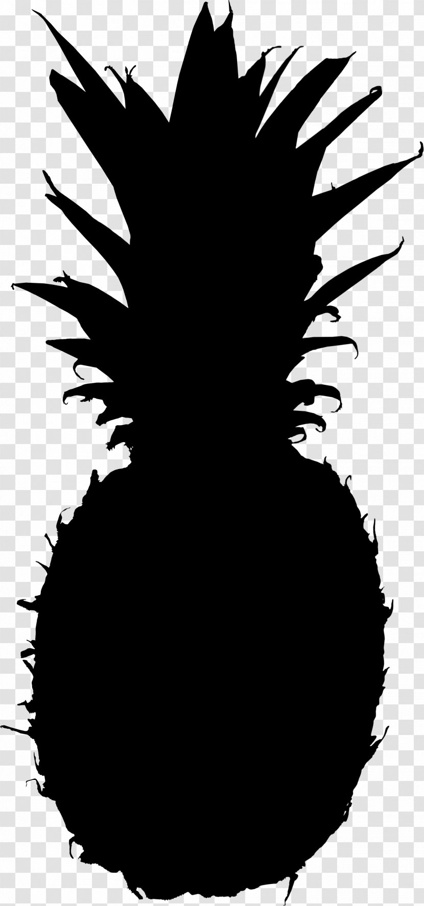 Clip Art Silhouette Vector Graphics Image - Pineapple Transparent PNG