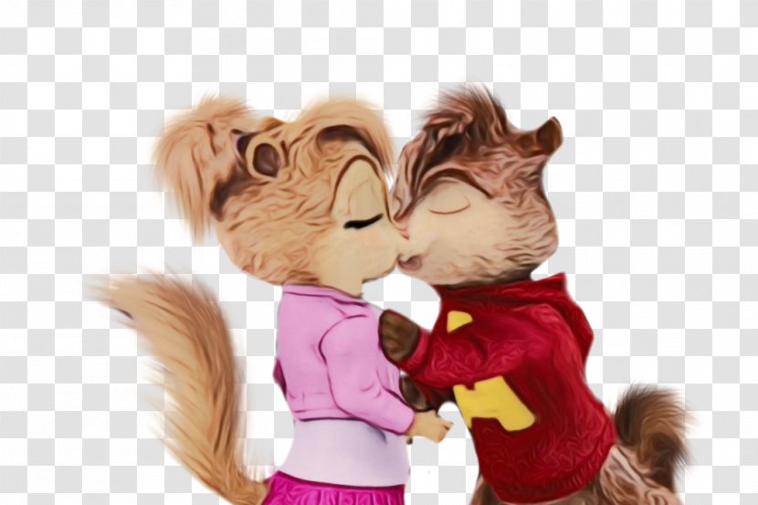 Love Kiss - Squirrel - Hug Smile Transparent PNG