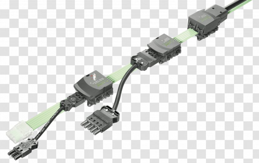 Electrical Cable System Connector Wires & Electricity - Bus Transparent PNG