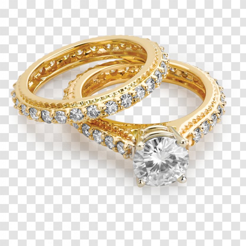 Earring Jewellery Engagement Ring - Kundan - Exchange Of Rings Transparent PNG