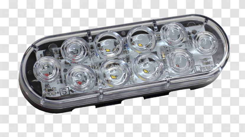 Headlamp Strobe Light Light-emitting Diode LED Lamp - Car - Blue Lense Flare With Sining Lines Transparent PNG