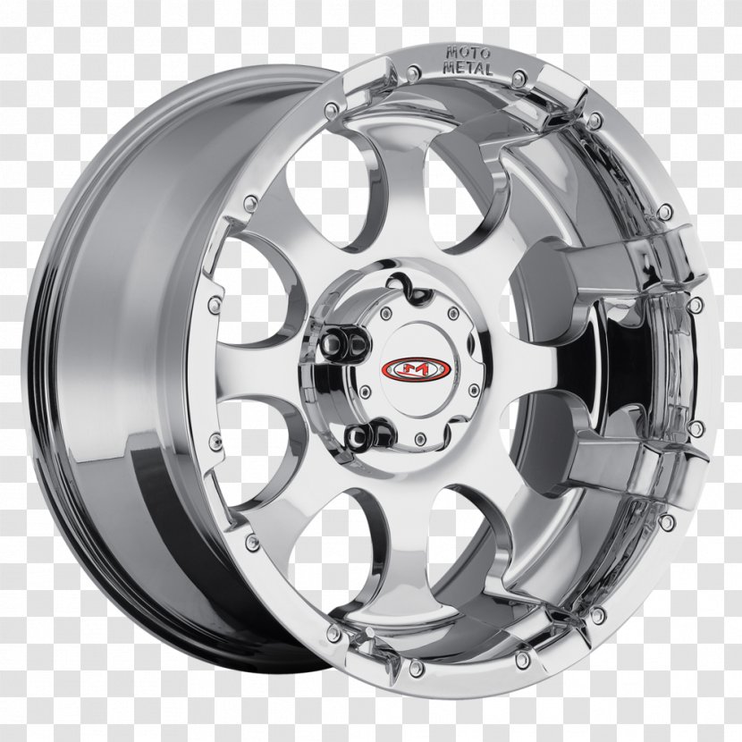 Alloy Wheel Rim Tire Spoke - Offroading - Chromium Plated Transparent PNG