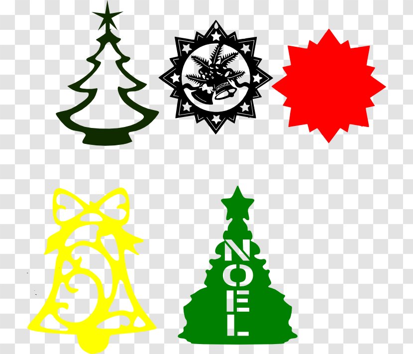 Christmas Tree Ornament Spruce Fir Clip Art - Face Transparent PNG