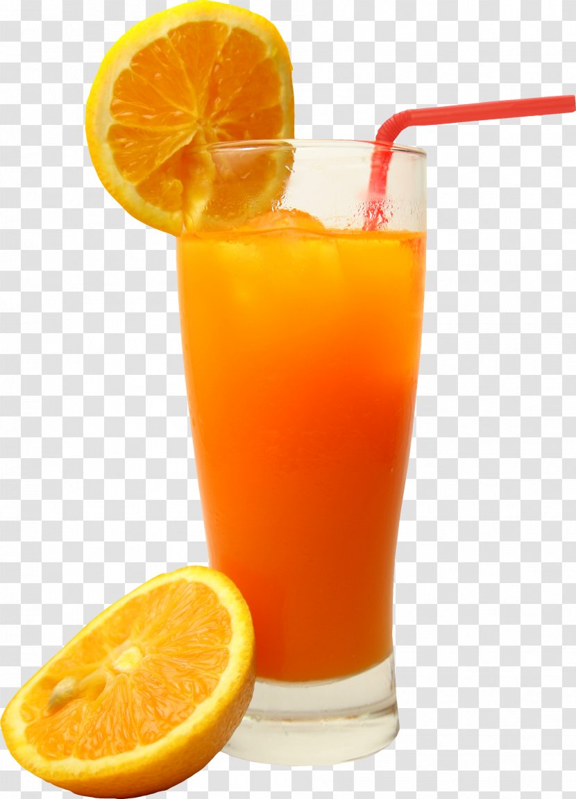 Orange Juice Smoothie Cocktail Nectar - Bay Breeze Transparent PNG