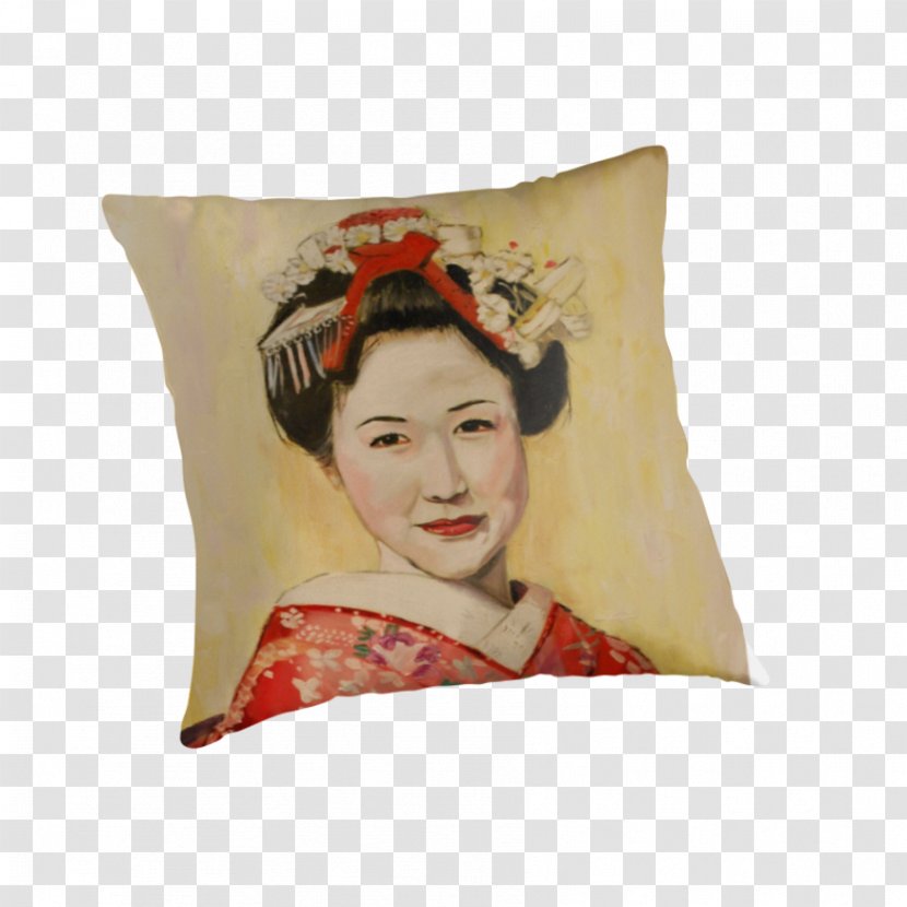 Throw Pillows Cushion Geisha - Pillow Transparent PNG