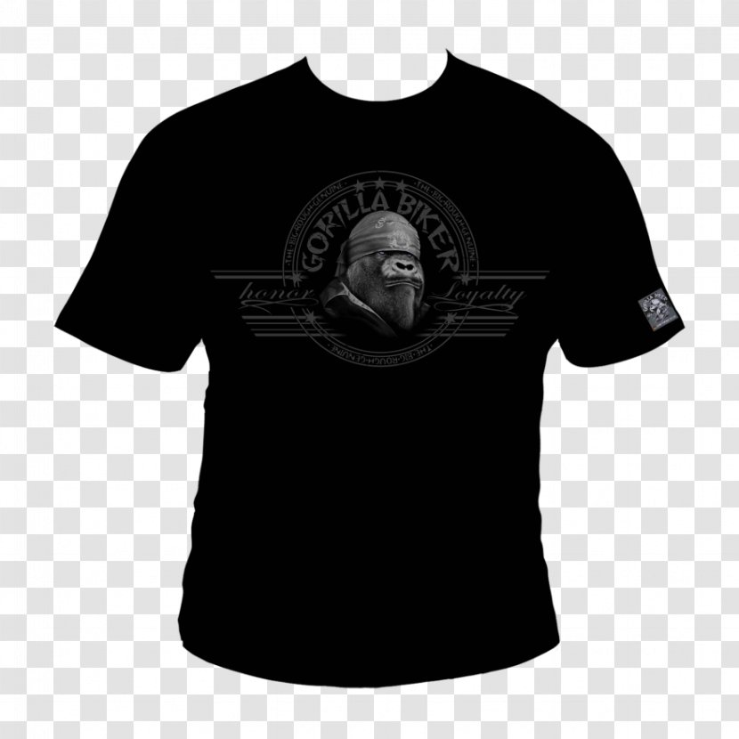 T-shirt Clothing Silberrücken Gorilla Sleeve - Neckline Transparent PNG