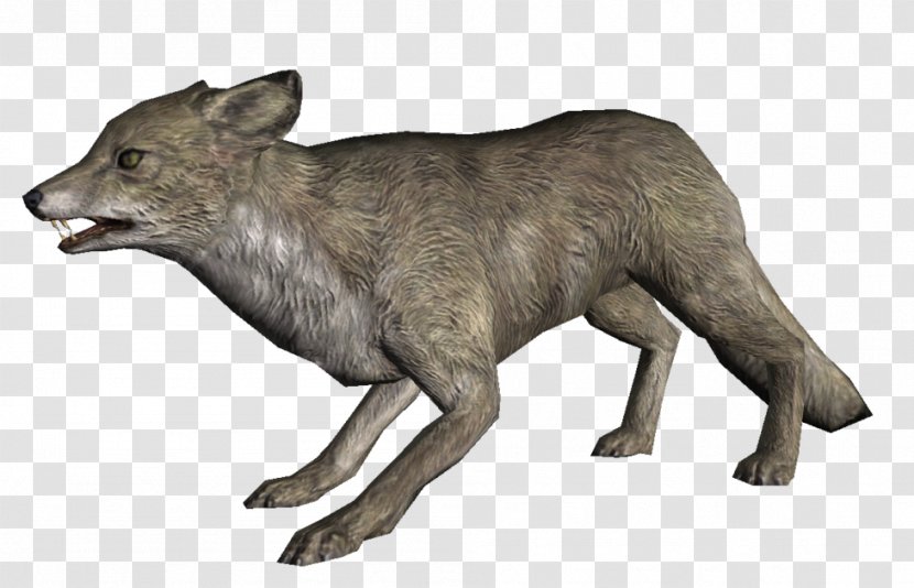 Arctic Fox Wolf The Elder Scrolls: Legends Video Games - Statue - Animal Figure Transparent PNG