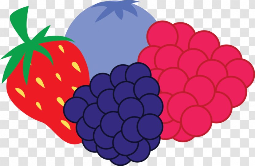 Grape Berry Cartoon Clip Art - Purple Transparent PNG