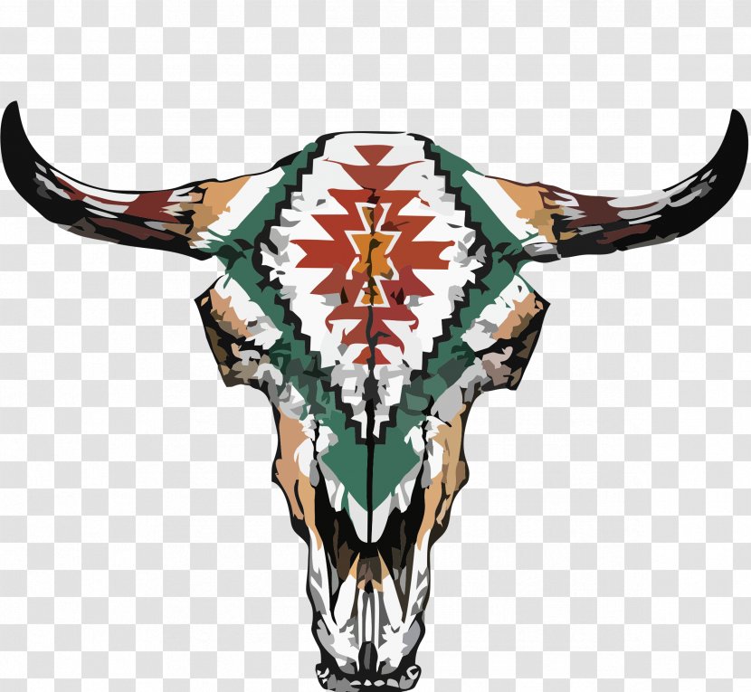 Bison Aurochs Skull Horn - Animal - Deer Transparent PNG