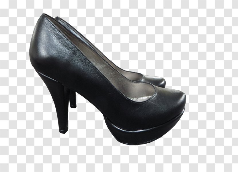 High-heeled Shoe Footwear Walking - Basic Pump - Black Classics Transparent PNG