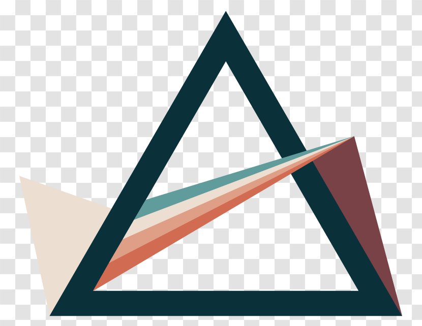 Logo Triangle Brand - Text Transparent PNG