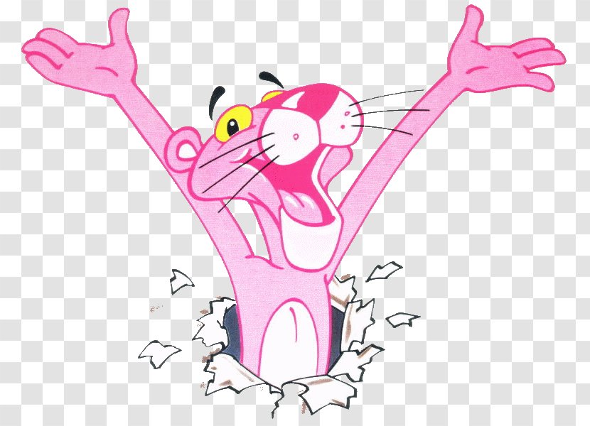 The Pink Panther Inspector Clouseau Panthers Commissioner Dreyfus - Watercolor - Strikes Again Transparent PNG