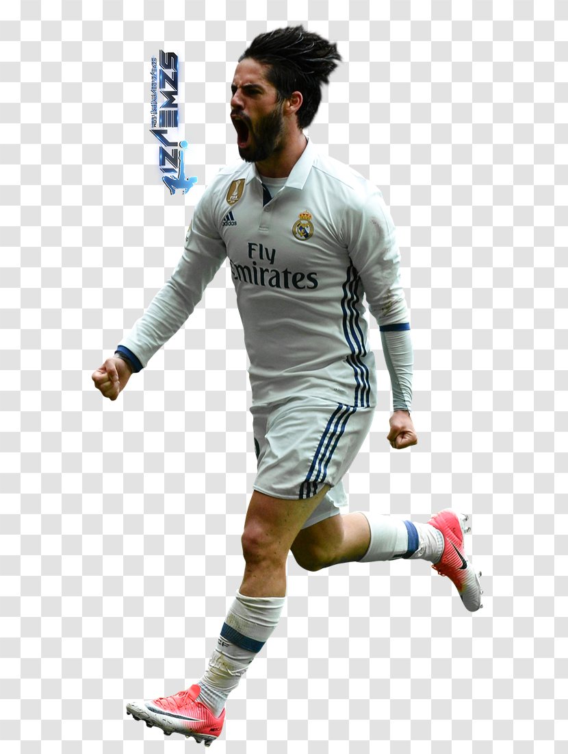 Isco Real Madrid C.F. UEFA Champions League Football Player Jersey - Uefa Transparent PNG