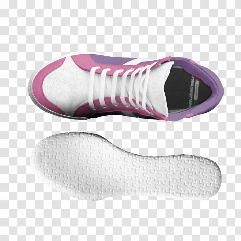 Sneakers High-top Basketball Shoe Sport - Violet - Outdoor Transparent PNG