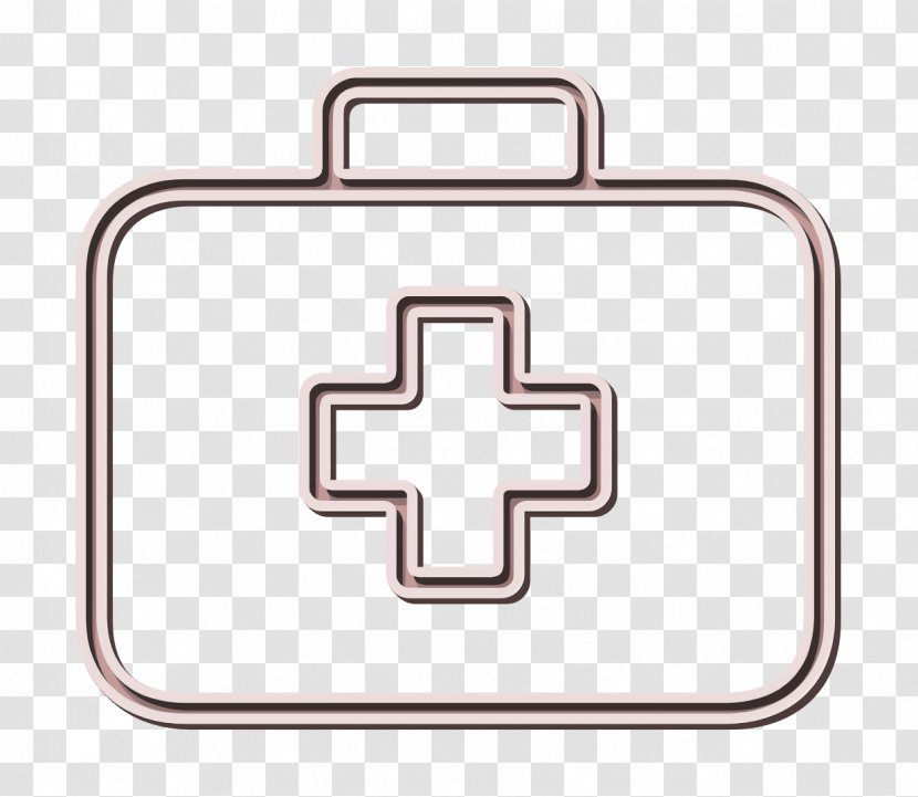 Medicine Icon First Aid Kit Medical - Material Property - Bag Rectangle Transparent PNG
