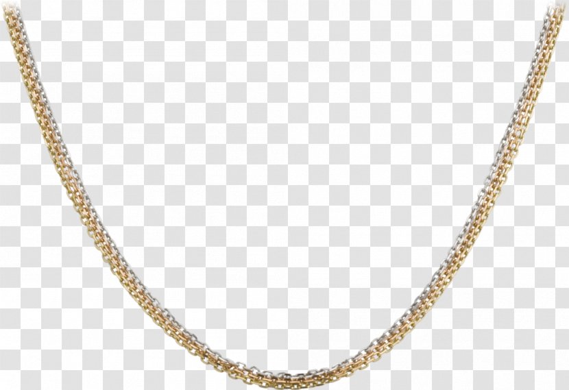 Earring Necklace Gold Chain Jewellery - Rope Transparent PNG