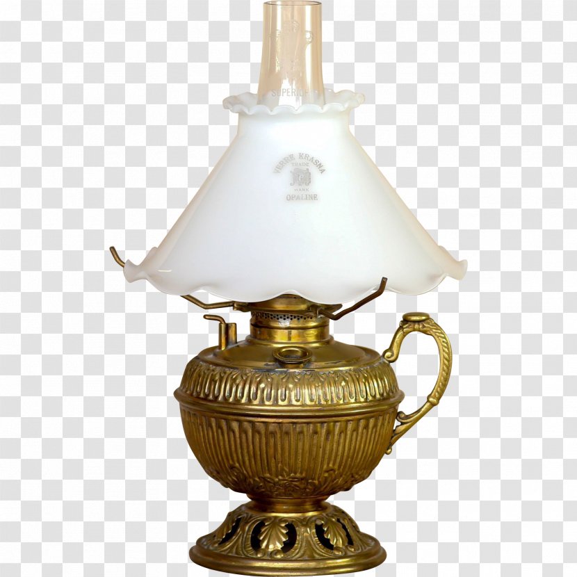01504 - Brass - Oil Lamp Transparent PNG