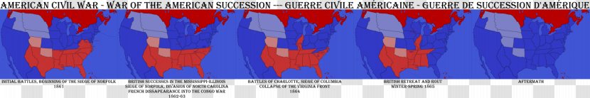 United States Alternate History AlternateHistory.com Napoleonic Wars American Civil War - Electric Blue Transparent PNG