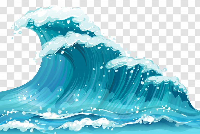 Big Wave Surfing Illustration - Water - Sea Transparent PNG