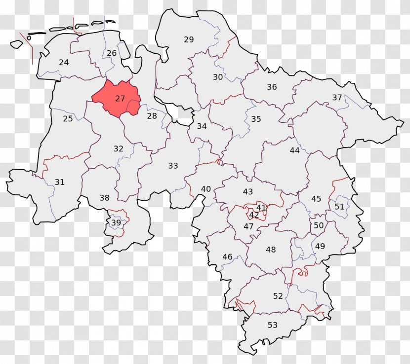 State Of Hanover Herrenhausen Hannover-Nordstadt Ammerland Salzgitter - Germany - Constituency Hannoverland I Transparent PNG