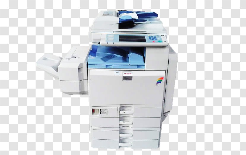 Photocopier Ricoh Multi-function Printer Laser Printing - Proposal Transparent PNG