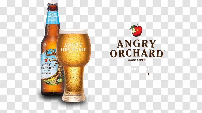 Cider Angry Orchard Wheat Beer Bottle - Pint Us Transparent PNG