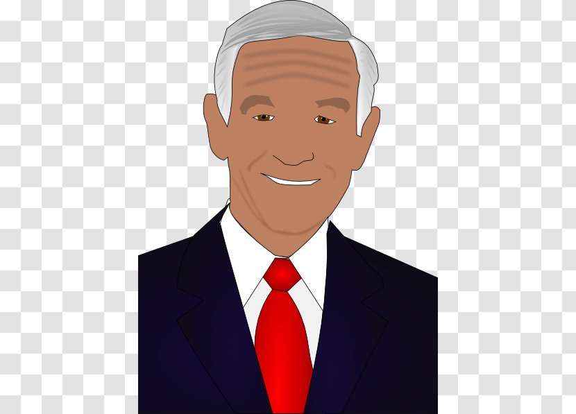 United States Ron Paul Candidate Clip Art - Man - Cliparts Transparent PNG