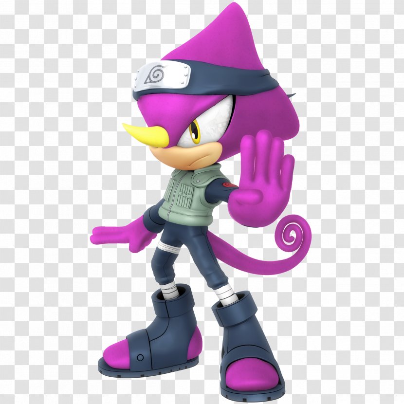 Espio The Chameleon Sonic Hedgehog Riders Charmy Bee & Sega All-Stars Racing - X Transparent PNG