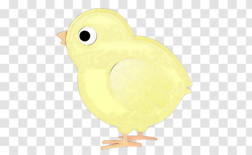 Yellow Bird Cartoon Beak Chicken - Retro - Water Toy Transparent PNG