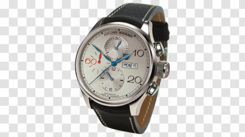 Alexander Shorokhoff Uhrenmanufaktur GmbH Watch Chronograph Strap - Brand Transparent PNG