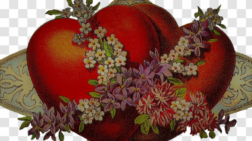 Victorian Era Valentine's Day Heart Cupid Clip Art - Floristry Transparent PNG