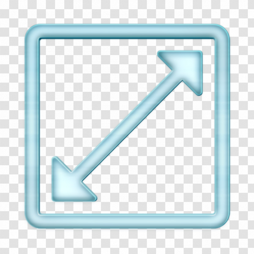 Arrows Icon Scale Screen Icon Dimensions Icon Transparent PNG