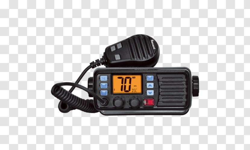 Airband Marine VHF Radio Icom Incorporated Digital Selective Calling Very High Frequency Transparent PNG