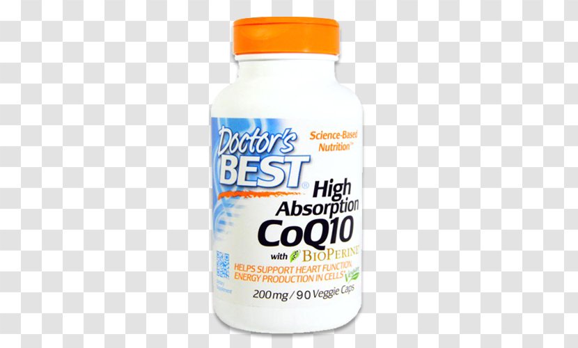 Dietary Supplement Coenzyme Q10 Capsule Health Nutrition - Physician Transparent PNG