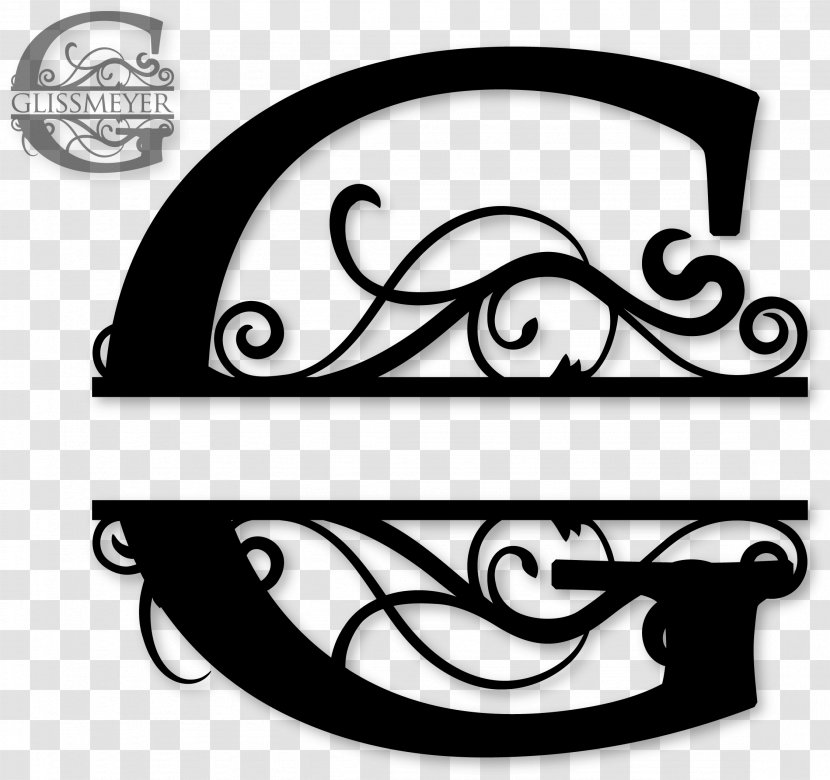 Letter Monogram C Initial Clip Art - Cricut - Fancy Classic Wedding Transparent PNG
