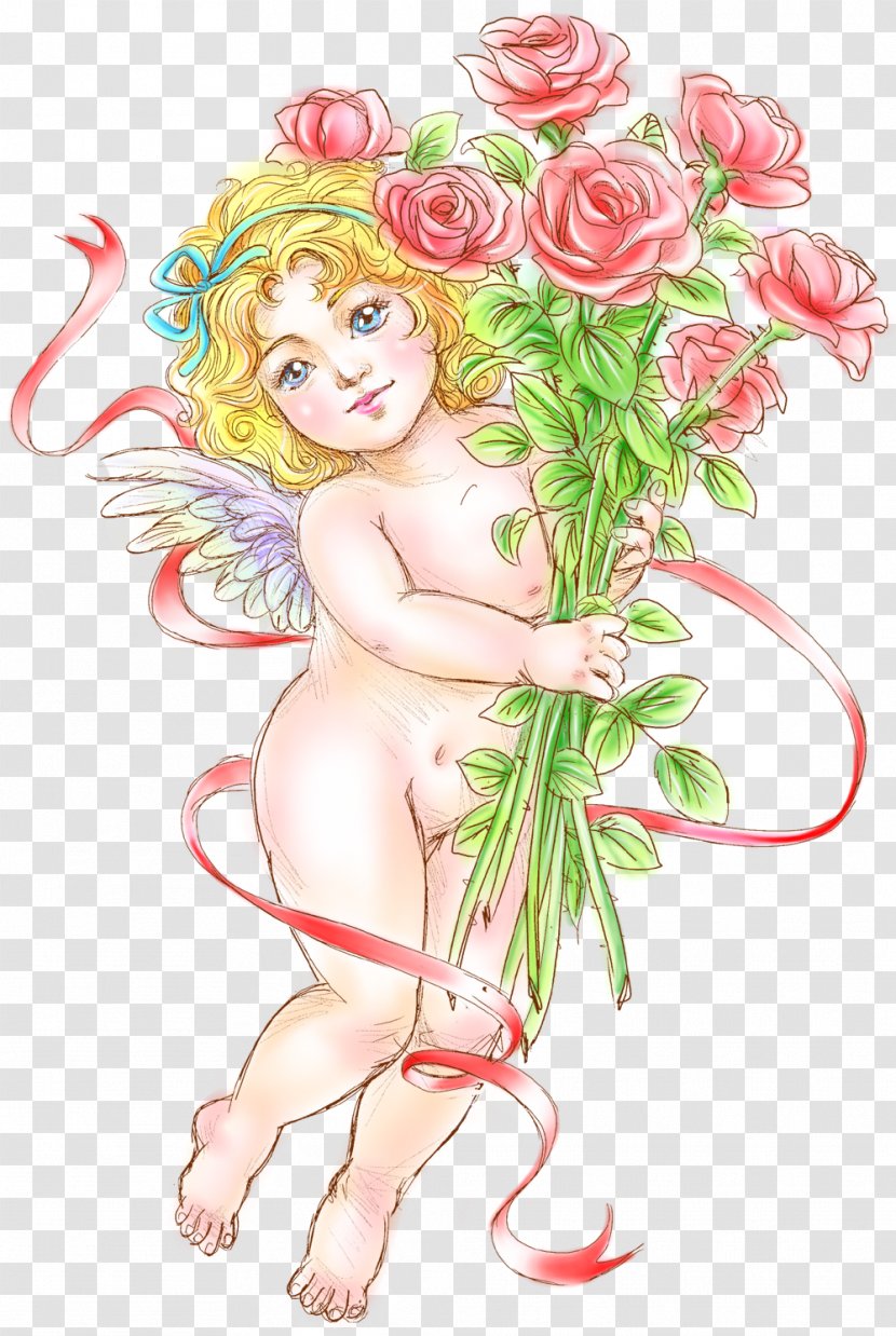 Garden Roses Clip Art - Flower - Angel Rose Transparent PNG