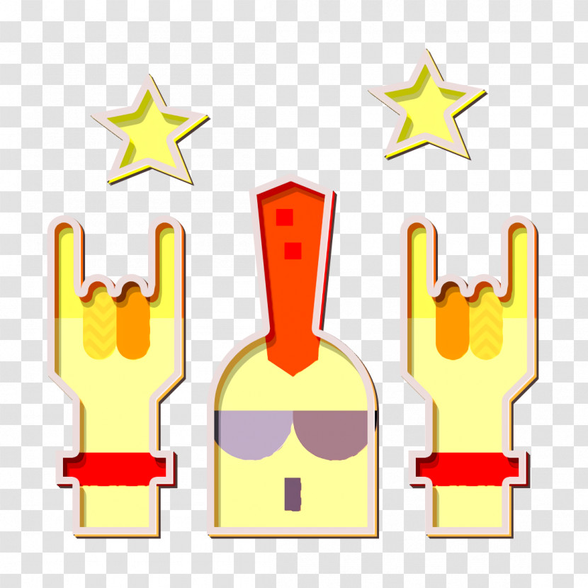 Punk Icon Hands And Gestures Icon Punk Rock Icon Transparent PNG