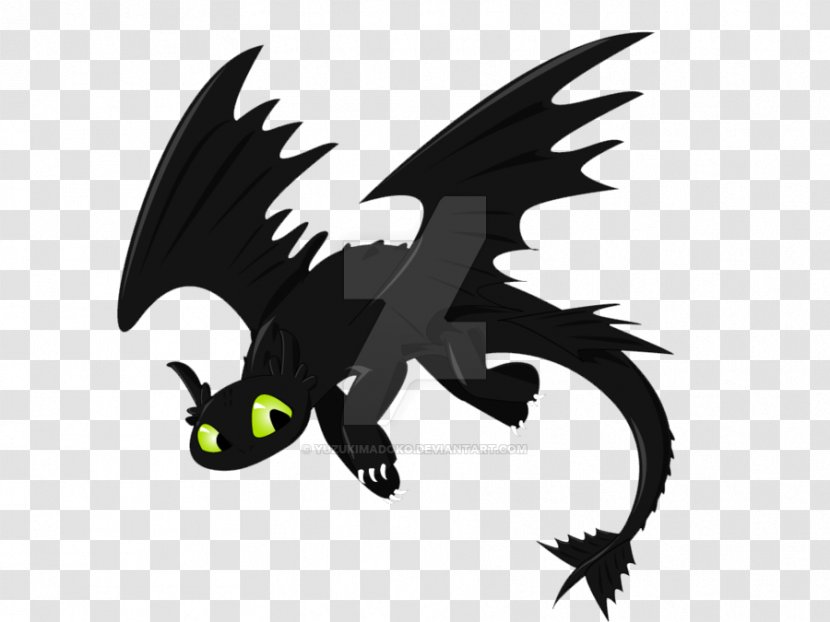 MacBook Pro How To Train Your Dragon Toothless - Mythical Creature Transparent PNG