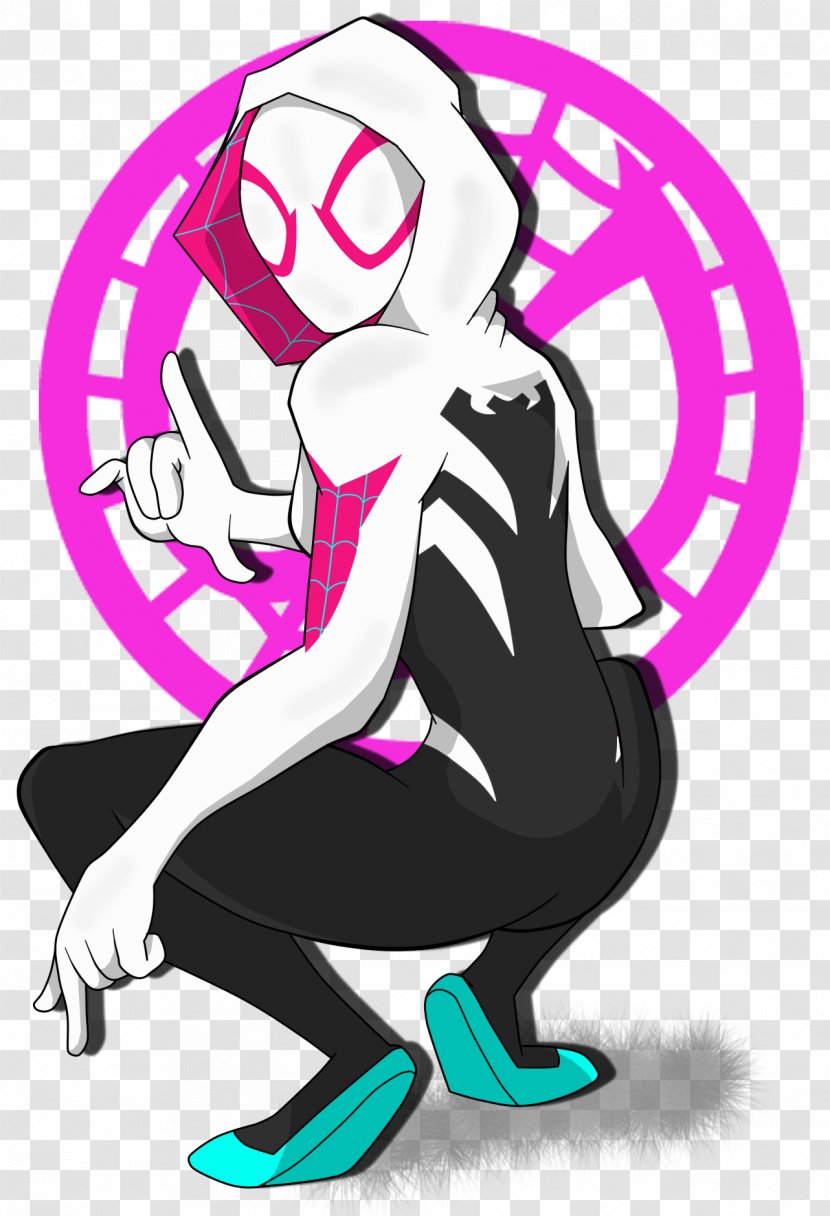 Spider-Woman (Gwen Stacy) Spider-Man Female Dr. Curt Connors - Flower - Spider Woman Transparent PNG