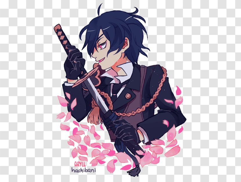 燭台切光忠 T-shirt Art Touken Ranbu - Silhouette - Tshirt Transparent PNG