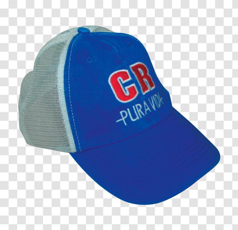 Baseball Cap - Headgear - Electric Blue Transparent PNG