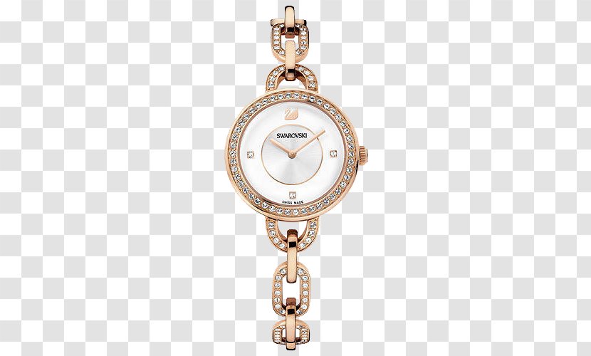 Watch Strap Swarovski AG Crystal - Gold - Rose Diamond Transparent PNG