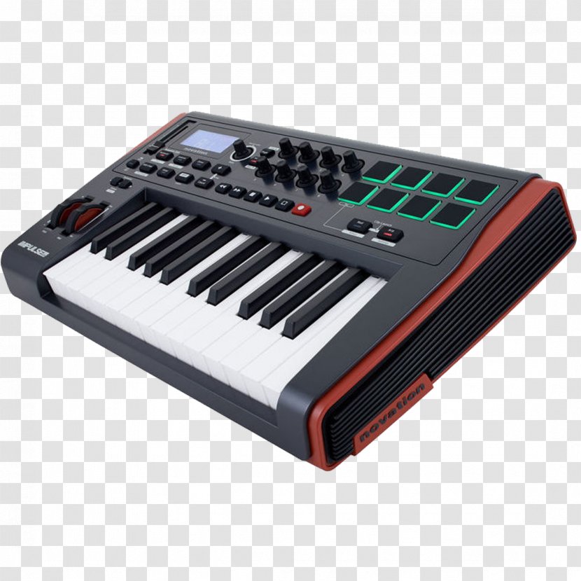 Digital Piano Korg Monologue Analogue Synthesizer Oberheim OB-Xa Musical Keyboard - Instrument Accessory - Novation Transparent PNG